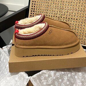 Ugg Chestnut Tazz Platform Tasman Slippers